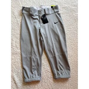 Nike‎ Softball Pants Grey Slim Fit Womens Size Medium